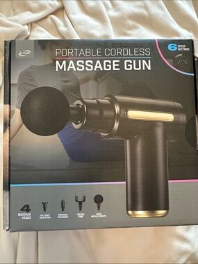 iLIVE Portable Cordless Massage Gun